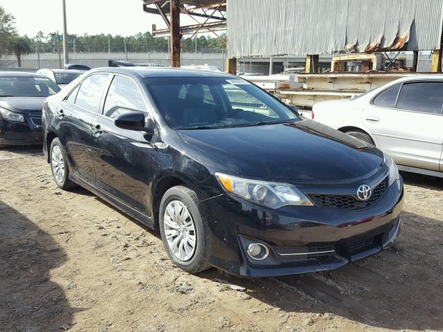 4T1BF1FK3CU018054 - 2012 TOYOTA CAMRY BASE BLACK photo 1