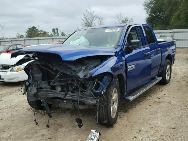 1C6RR6KT3FS583594 - 2015 RAM 1500 ST BLUE photo 2