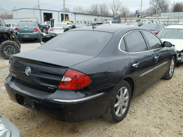 2G4WD582871206355 - 2007 BUICK LACROSSE C BLACK photo 4