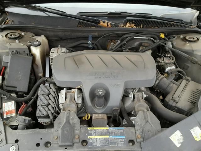 2G4WD582871206355 - 2007 BUICK LACROSSE C BLACK photo 7