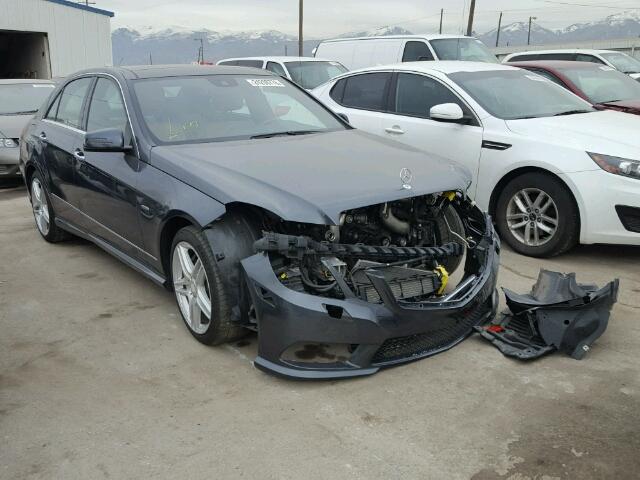 WDDHF9BB2CA656497 - 2012 MERCEDES-BENZ E 550 4MAT GRAY photo 1