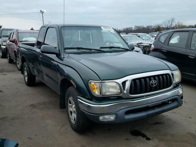 5TEVL52N21Z760371 - 2001 TOYOTA TACOMA XTR GREEN photo 1