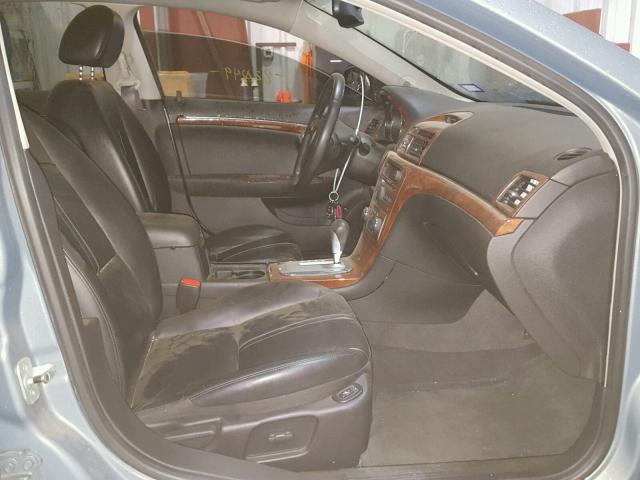 1G8ZV57777F278789 - 2007 SATURN AURA XR GRAY photo 5