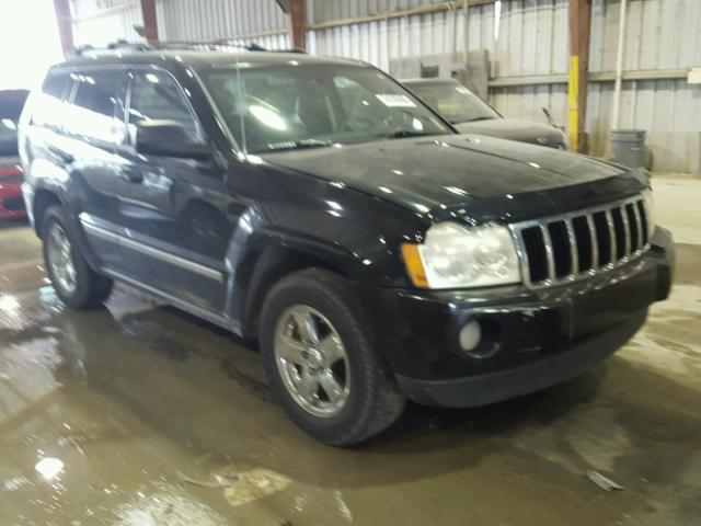 1J4HS58N96C117278 - 2006 JEEP GRAND CHER BLACK photo 1