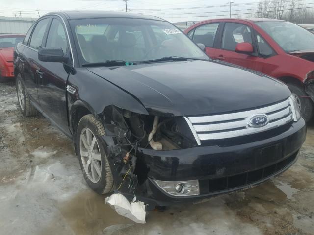 1FAHP27W48G170956 - 2008 FORD TAURUS SEL BLACK photo 1