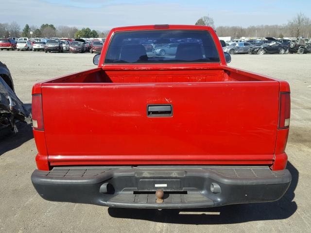 1GCCS145928166752 - 2002 CHEVROLET S TRUCK S1 RED photo 6