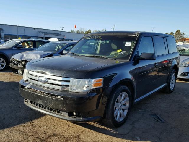 2FMDK51C99BA17291 - 2009 FORD FLEX SE BLACK photo 2