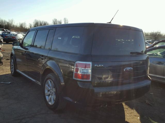 2FMDK51C99BA17291 - 2009 FORD FLEX SE BLACK photo 3