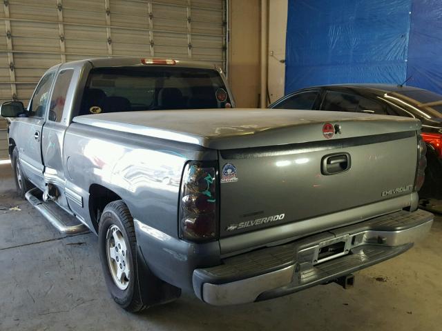 1GCEC19TXYZ108102 - 2000 CHEVROLET SILVERADO GRAY photo 3