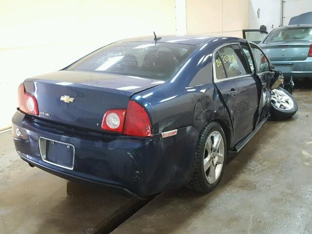 1G1ZH57B484257518 - 2008 CHEVROLET MALIBU 1LT 蓝色 照片 4