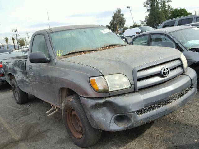 5TBJN321X4S437786 - 2004 TOYOTA TUNDRA GRAY photo 1