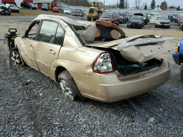 1G1ZT52865F296816 - 2005 CHEVROLET MALIBU LS GOLD photo 3