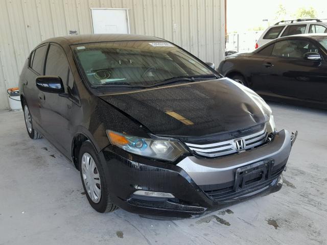 JHMZE2H59AS022295 - 2010 HONDA INSIGHT LX BLACK photo 1