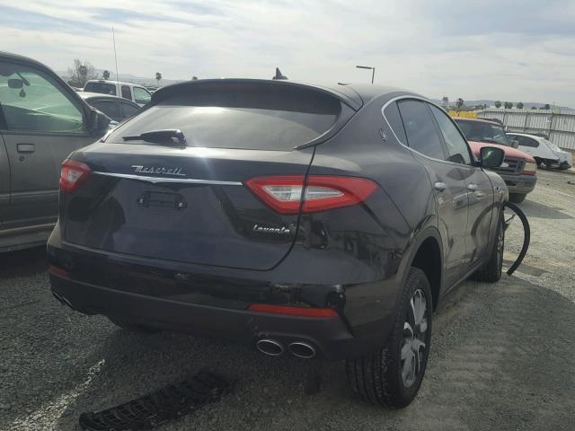 ZN661XUA6HX215788 - 2017 MASERATI LEVANTE BLACK photo 4