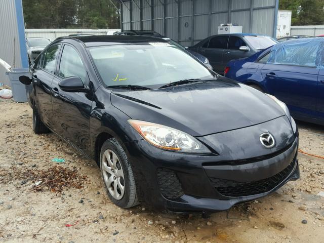 JM1BL1UF5C1573009 - 2012 MAZDA 3 I BLACK photo 1