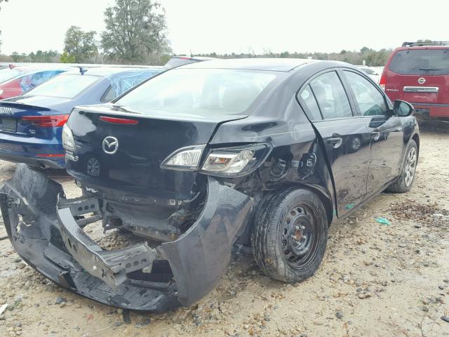 JM1BL1UF5C1573009 - 2012 MAZDA 3 I BLACK photo 4