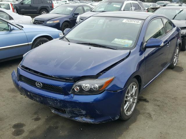 JTKDE167190285679 - 2009 SCION TC BLUE photo 2