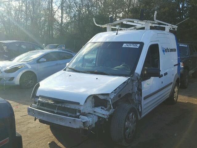 NM0LS7BN0DT128989 - 2013 FORD TRANSIT CO WHITE photo 2