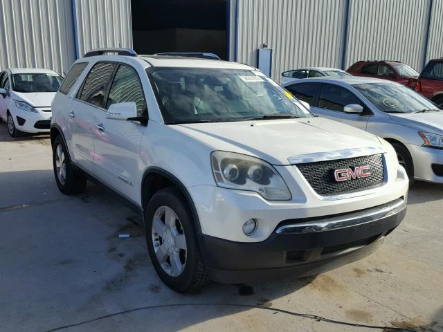 1GKER33737J153888 - 2007 GMC ACADIA SLT WHITE photo 1