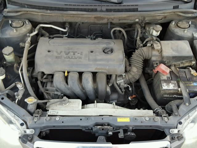 1NXBR32E56Z714518 - 2006 TOYOTA COROLLA CE GRAY photo 7