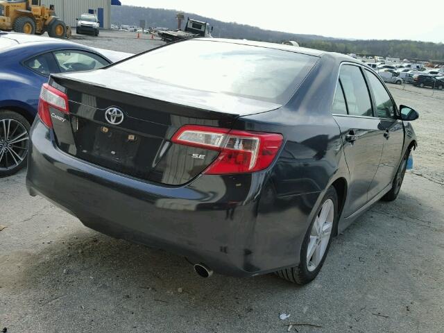 4T1BF1FK8DU208286 - 2013 TOYOTA CAMRY L 黑色 照片 4
