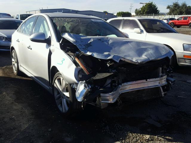 1G1PG5SB7F7207239 - 2015 CHEVROLET CRUZE LTZ SILVER photo 1