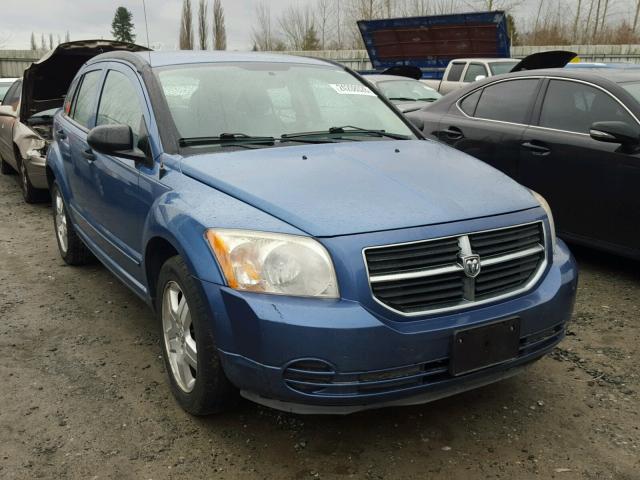 1B3HB48B47D248606 - 2007 DODGE CALIBER SX BLUE photo 1