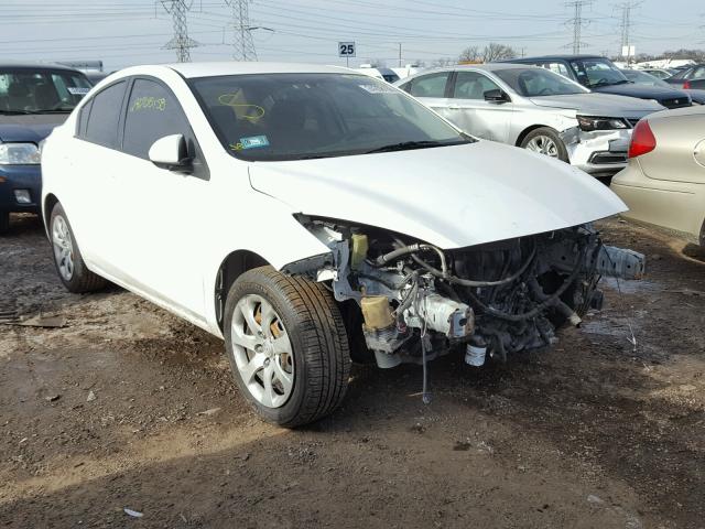 JM1BL1UF5C1553665 - 2012 MAZDA 3 I WHITE photo 1