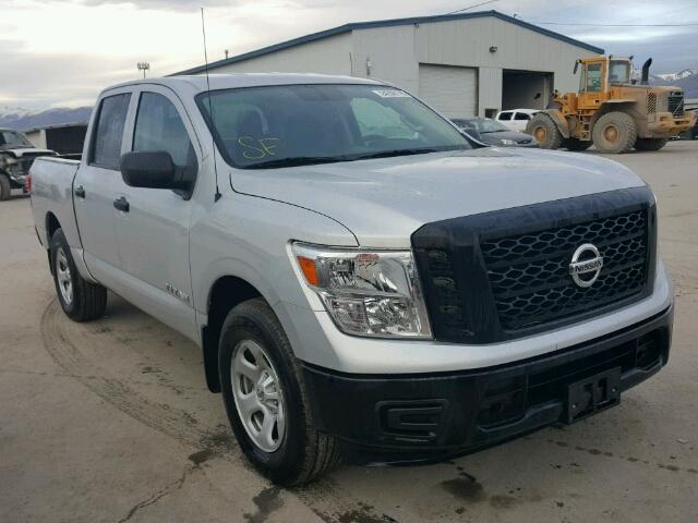 1N6AA1EJ3HN550460 - 2017 NISSAN TITAN S SILVER photo 1