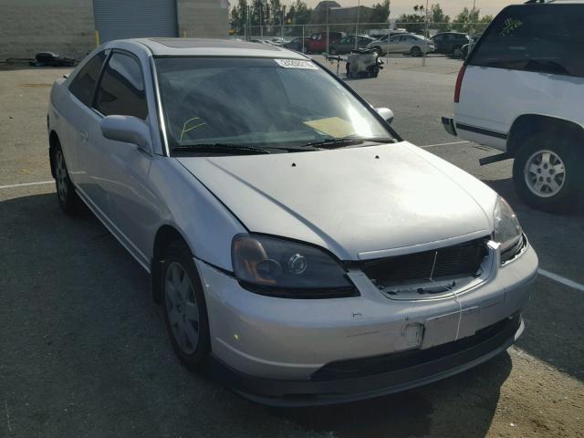1HGEM21972L085876 - 2002 HONDA CIVIC EX ვერცხლისფერი ფოტო 1