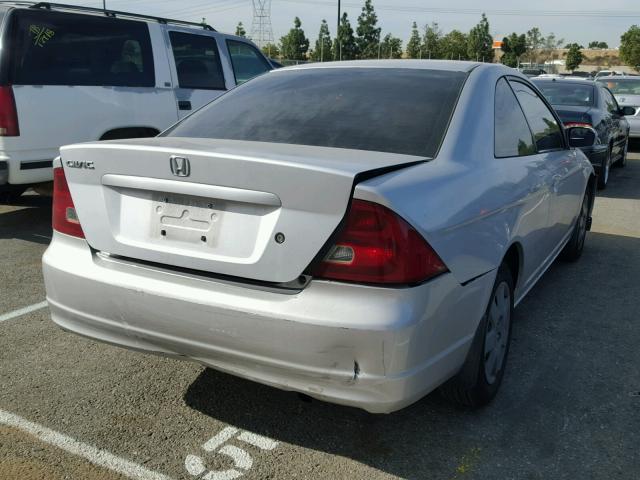 1HGEM21972L085876 - 2002 HONDA CIVIC EX SILVER photo 4