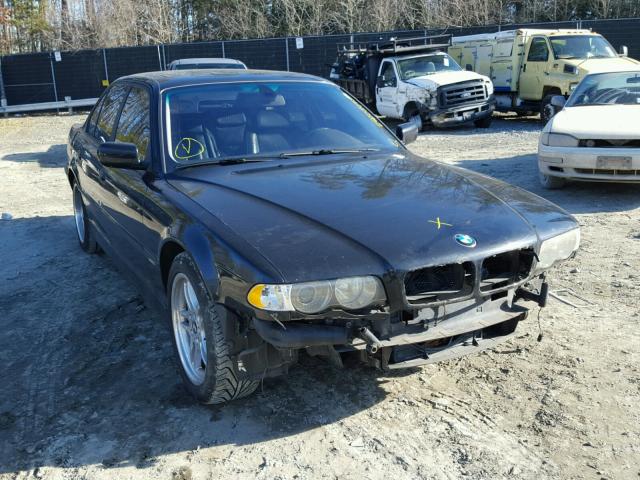 WBAGG83421DN83766 - 2001 BMW 740 I AUTO BLACK photo 1