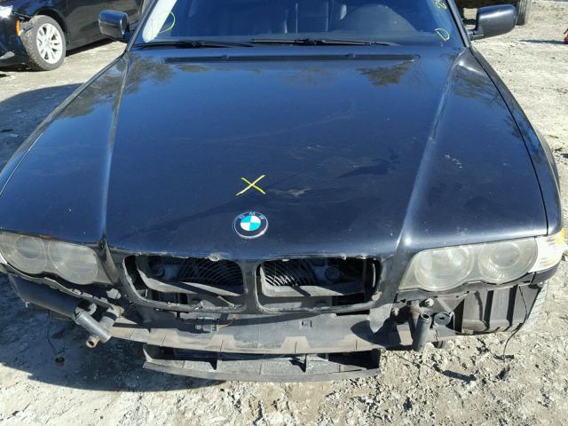 WBAGG83421DN83766 - 2001 BMW 740 I AUTO BLACK photo 7