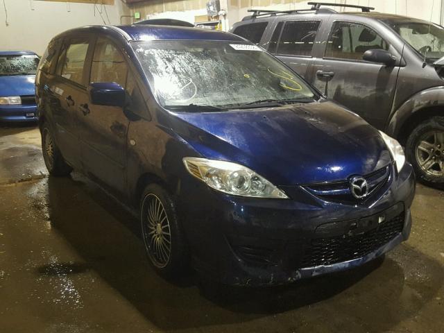 JM1CR29L190332098 - 2009 MAZDA 5 BLUE photo 1