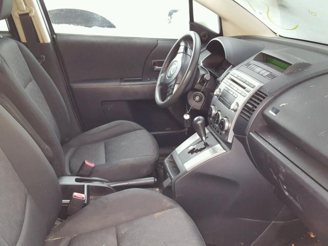 JM1CR29L190332098 - 2009 MAZDA 5 BLUE photo 5