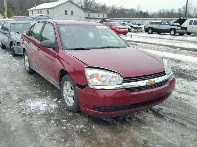 1G1ZT54865F201815 - 2005 CHEVROLET MALIBU LS RED photo 1