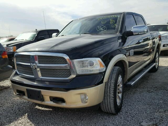 1C6RR6PT4DS647776 - 2013 RAM 1500 LONGH BLACK photo 2