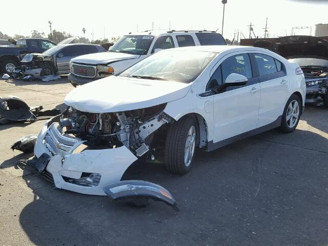 1G1RE6E41DU144560 - 2013 CHEVROLET VOLT WHITE photo 2