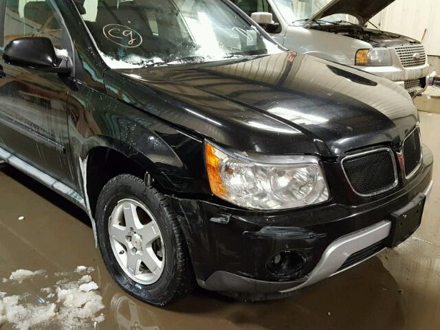 2CKDL43F386025020 - 2008 PONTIAC TORRENT BLACK photo 9