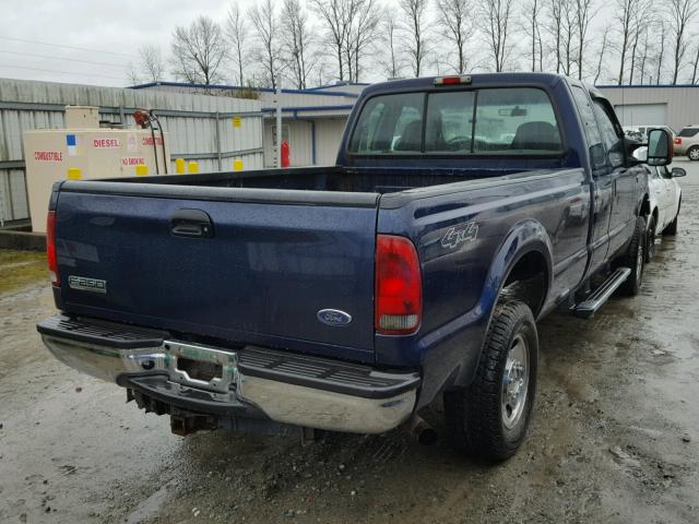 1FTSX21506EA24773 - 2006 FORD F250 SUPER BLUE photo 4