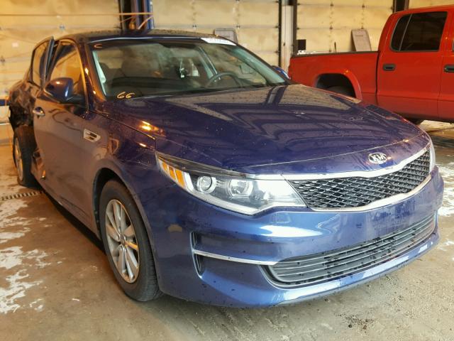 5XXGT4L3XJG194071 - 2018 KIA OPTIMA LX BLUE photo 1