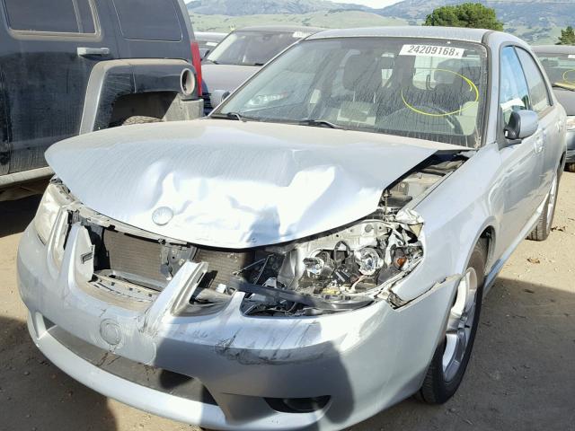 JF4GG61655H055285 - 2005 SAAB 9-2 LINEAR SILVER photo 2