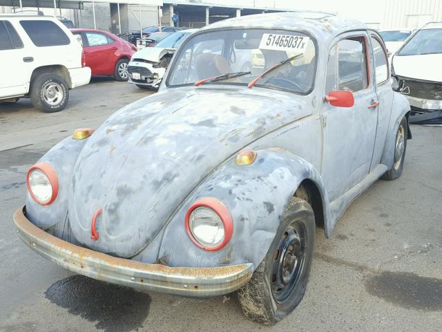 118166114 - 1968 VOLKSWAGEN BUG GRAY photo 2