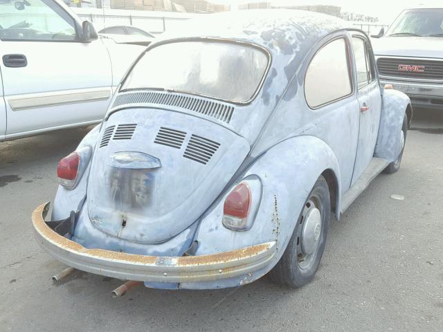 118166114 - 1968 VOLKSWAGEN BUG GRAY photo 4