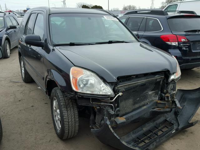 SHSRD78814U208502 - 2004 HONDA CR-V EX BLACK photo 1