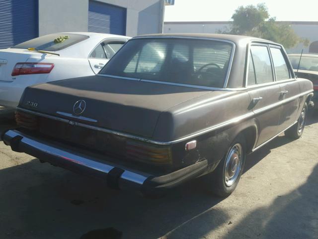 11501712012969 - 1974 MERCEDES-BENZ 230 BROWN photo 4