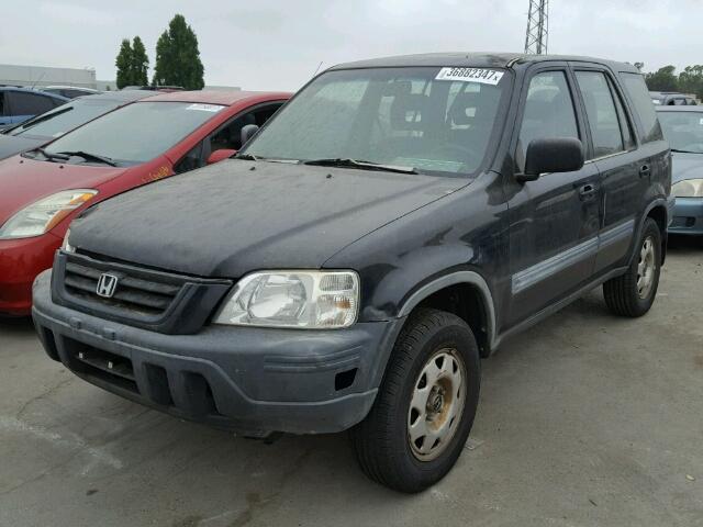 JHLRD2847WC011716 - 1998 HONDA CR-V LX BLACK photo 2