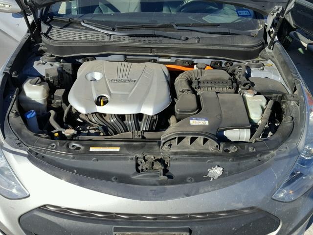 KMHEC4A40BA006007 - 2011 HYUNDAI SONATA HYB SILVER photo 7