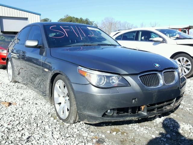 WBANE73517CM52388 - 2007 BMW 530 I GRAY photo 1