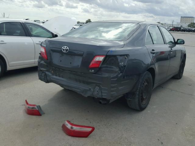 4T1BE46K28U784563 - 2008 TOYOTA CAMRY CE CHARCOAL photo 4